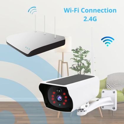 Cámara de Seguridad WiFi con Paneles Solares</br><strong>SCI02</strong> - Image 2