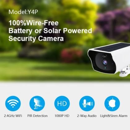 Cámara de Seguridad WiFi con Paneles Solares</br><strong>SCI02</strong> - Image 4