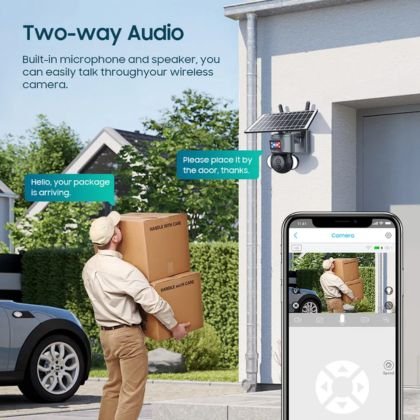 Cámara PTZ Inteligente Solar WiFi</br><strong>SCI69</strong> - Image 11