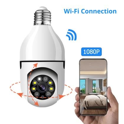 Cámara Bombilla Foco WiFi 360°</br><strong>SCI72</strong> - Image 2