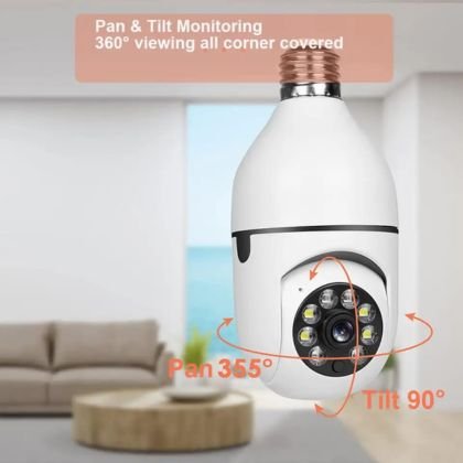 Cámara Bombilla Foco WiFi 360°</br><strong>SCI72</strong> - Image 5
