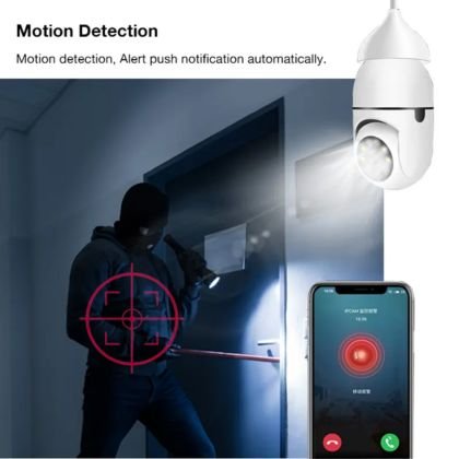 Cámara Bombilla Foco WiFi 360°</br><strong>SCI72</strong> - Image 8