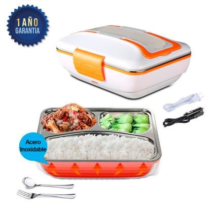 <br>Lonchera Eléctrica Naranja 110V - 12V <br><strong>ELEC001B</strong>